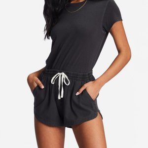 Dark blue/black chambray Billabong shorts, XS